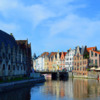 Canals and the Leie River wind through Ghent. A great way to see the city is from one of the boat tours available.