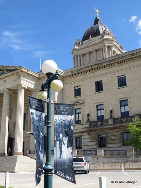 Front Entrance, Manitoba Legislative Bldg, Winnipeg