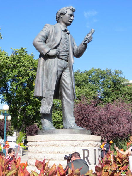 Louis Riel statue, Manitoba Legislative Bldg, Winnipeg