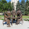 The Canadian women's suffragette statue, Manitoba Legislative Building