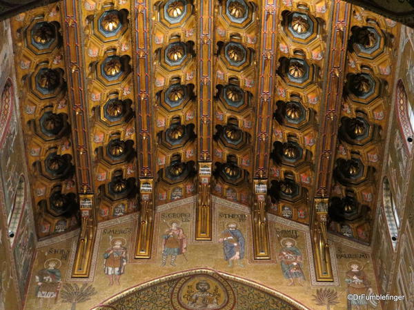 Ceiling over Altar, Monreal Cathedral, Sicily