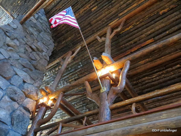 Details, Old Faithful Inn, Yellowstone National Park