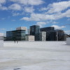 Roof of the Oslo Opera: Looking at the Modern Bjørvika Area