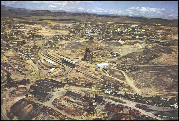 Future site of the Berkeley Pit, Butte (1952)