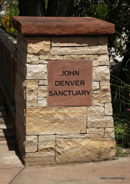 Entrance to the John Denver Sanctuary, Aspen