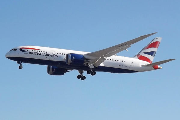 Boeing 787 British Airways. Courtesy Mark Hawkin and Wikimedia