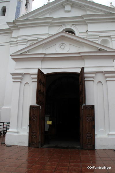 Entryway, The Church of Our Lady of Pilar, Recoleta