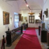 The museum adjoining the church