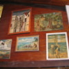 Some of the art in Hans' home