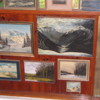 Some of the paintings Hans created as a young man.