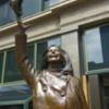 Statue of Mary Tyler Moore: Intersection of Nicollet Mall and South 7th Street, Minneapolis, Minnesota