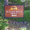 Signage to Buffalo Bill Cody's  Grave: Lookout Mountain, Golden, Colorado