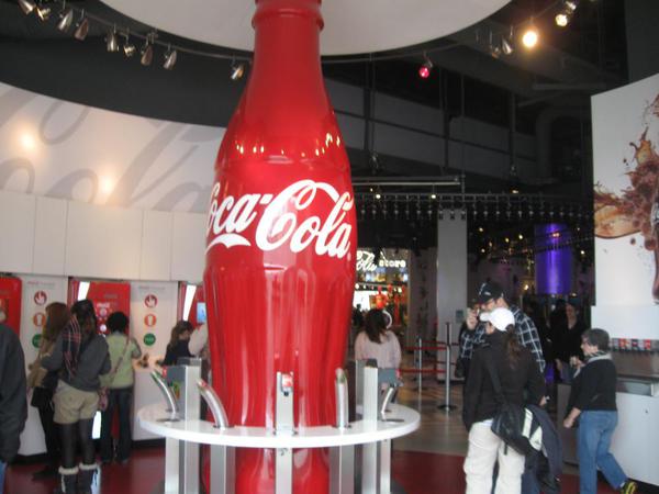 World of Coke BIg Bottle