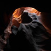 2015-10-01 Antelope Valley Slot Canyon 14: Upper slot canyon rock formation