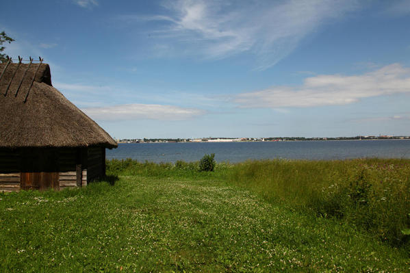 view of the baltic from the ethnographic museum