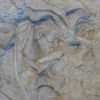 Dinosaur National Monument.  Fossil Bone quarry site