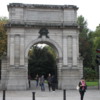 Fusilier's Arch, One of the entrys to St. Stephen's Green, Dublin: Commemorates the Royal Dublin Fusiliers who died in the Second Boer War.