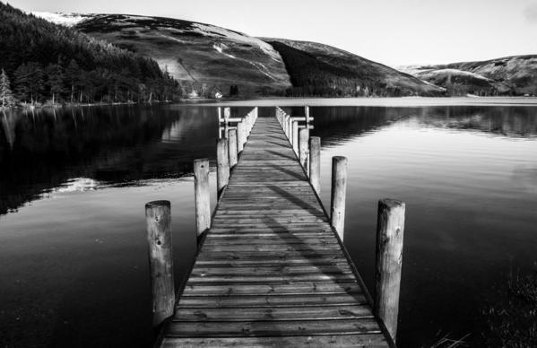 St Mary's Loch. Scottish Borders. Scotland