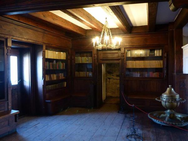 07 The Library in Bran Castle