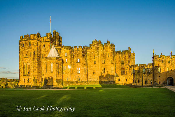 Photo 03-11-2015, 14 16 29 Alnwick Castle The Keep at sunset
