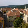 Sighisoara.  View from the belltower