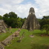19 2015-11 Guatemala Tikal 132: View of Temple I from Temple II
