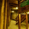 Wieliczka Salt Mine Tour. These stairs have brought you to the first level of the mine.