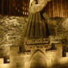 Statue of Copernicus, the astronomer, a Pole.  Wieliczka Salt Mine