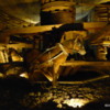 Display of how horses were used in mining.  Wieliczka Salt Mine