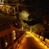 There are lots of stairs to descend in the Wieliczka Salt Mine.  Fortunately an elevator takes you back to the surface.