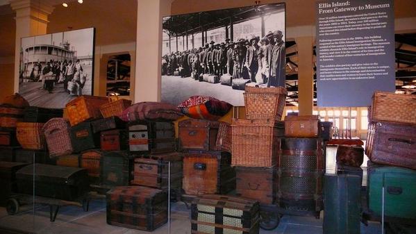 Ellis Island Baggage Room