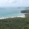 View of Nina Bay from Nina Peak – where rainforest meets the reef!