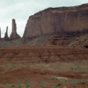 Monument Valley.   Three Sisters