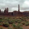 Monument Valley.  Totems