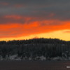 Sunset, Lake Coeur d'Alene, Idaho