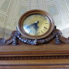 Boston Public Library.  Clock in Bates Hall