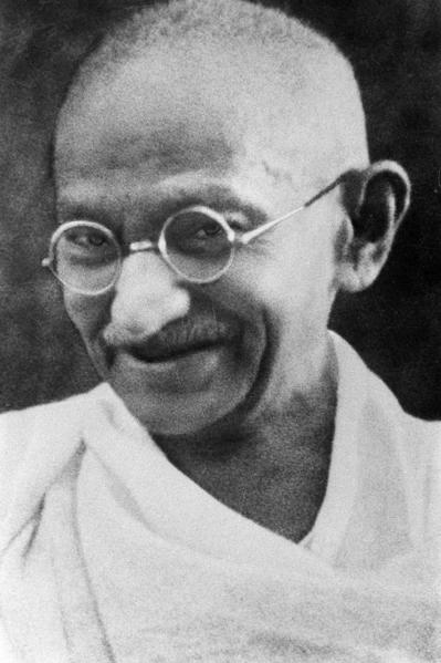 Portrait_Gandhi. Courtesy Wikimedia