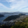 View of Picton and beyond from the lookout