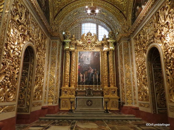 26 St John's Co-Cathedral, Valleta. Chapel of Germany