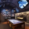 2016-04-13 New Orleans WWII National Museum 090a: War room Nissen hut