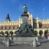 Adam Mickiewicz Monument: Main Square, Krakow, Poland