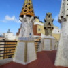 Roof, Palau Guell, Barcelona