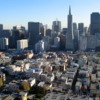 View of San Francisco from the Coit Tower.: Pictured is downtown San Francisco.