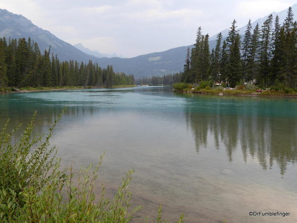 Walk from Banff to Cave & Basin along the Bow River