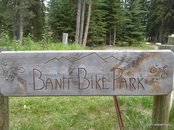 Walk from Banff to Cave & Basin, Bike Park