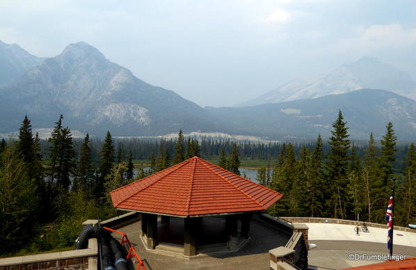 Views of the Bow Valley from Cave and Basin National Historic Site