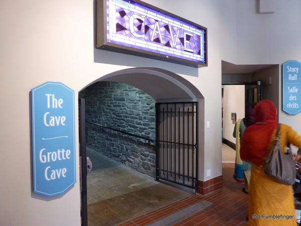 Modern entrance to the Cave, Cave and Basin National Historic Site