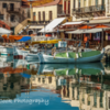 Old Venetian Port at Rethymnon, Crete, Greece