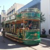 Electric Steetrcar at the Grove: Electric Streetcar at the Grove