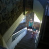 Stairwell in Enger Tower, Duluth, Minnesota